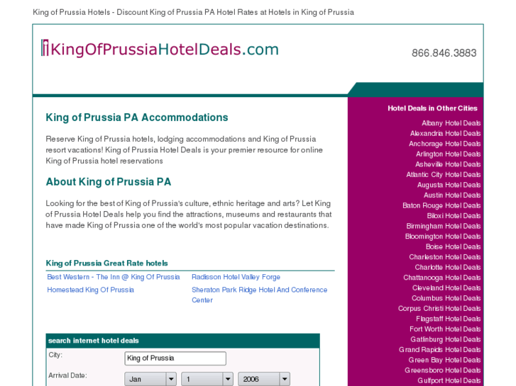 www.kingofprussiahoteldeals.com