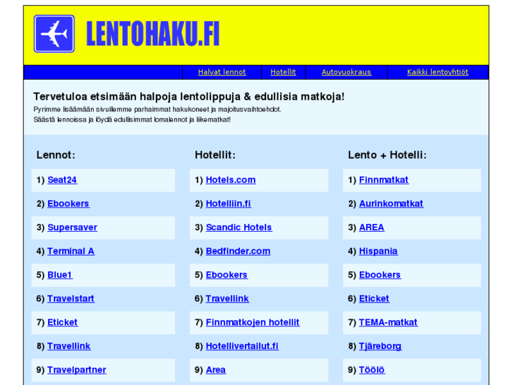 www.lentohaku.fi