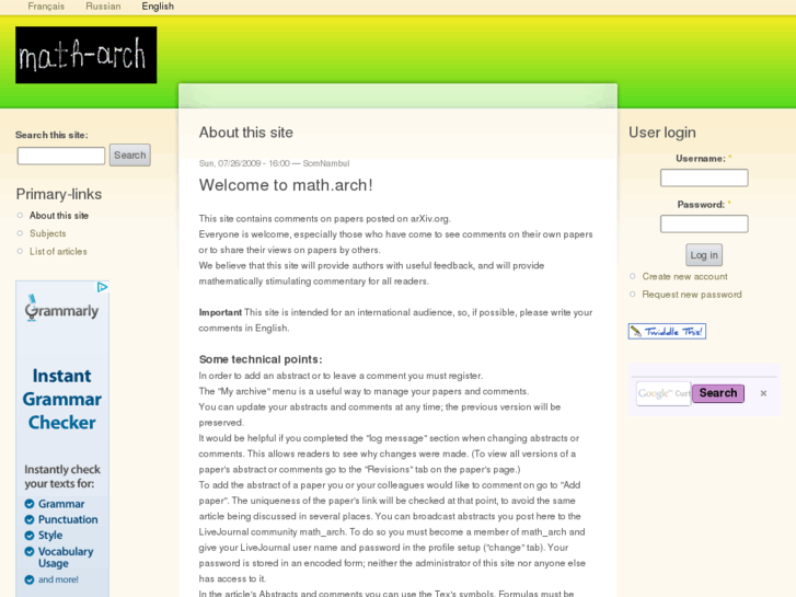 www.math-arch.org