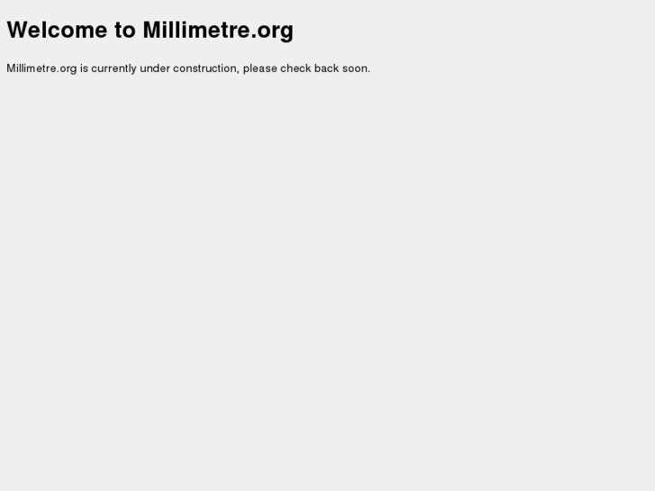 www.millimetre.org