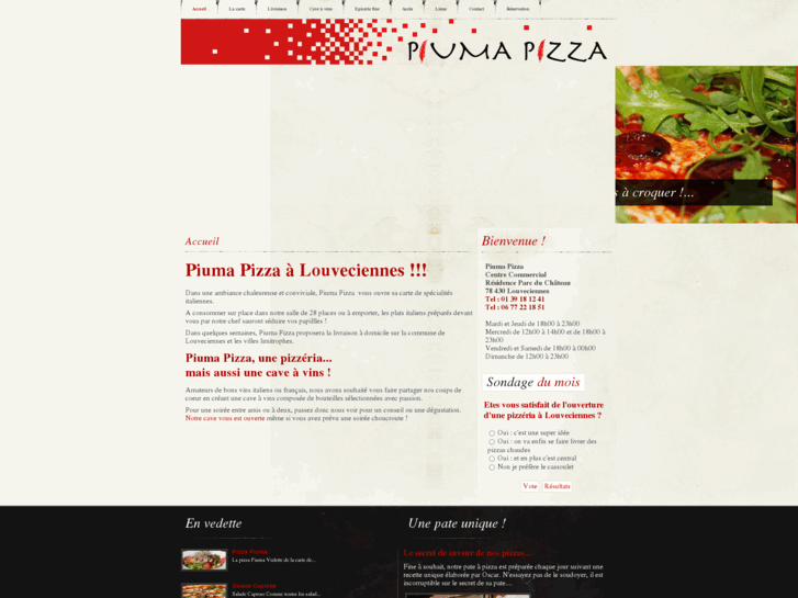 www.piumapizza.com