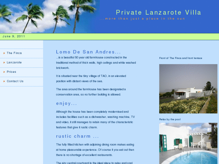 www.privatelanzarotevilla.com