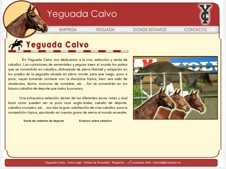 www.yeguadacalvo.com