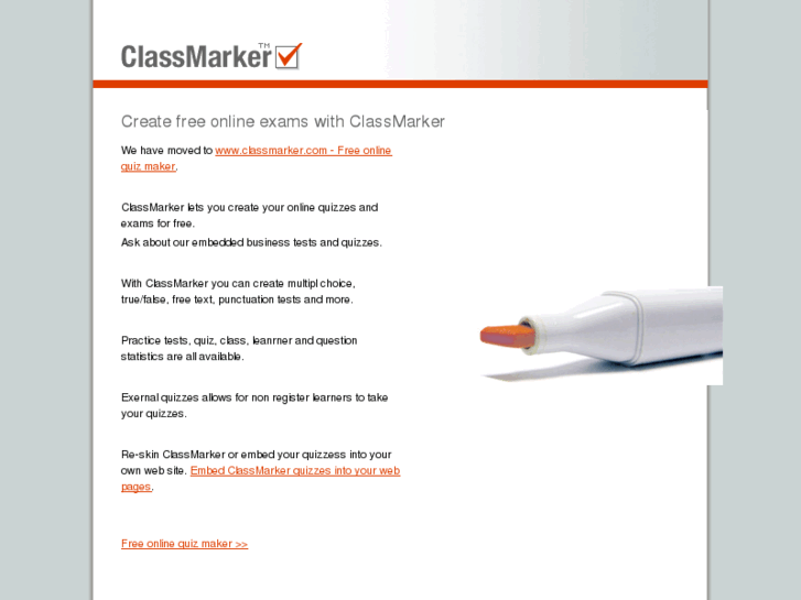 www.classmarker.org