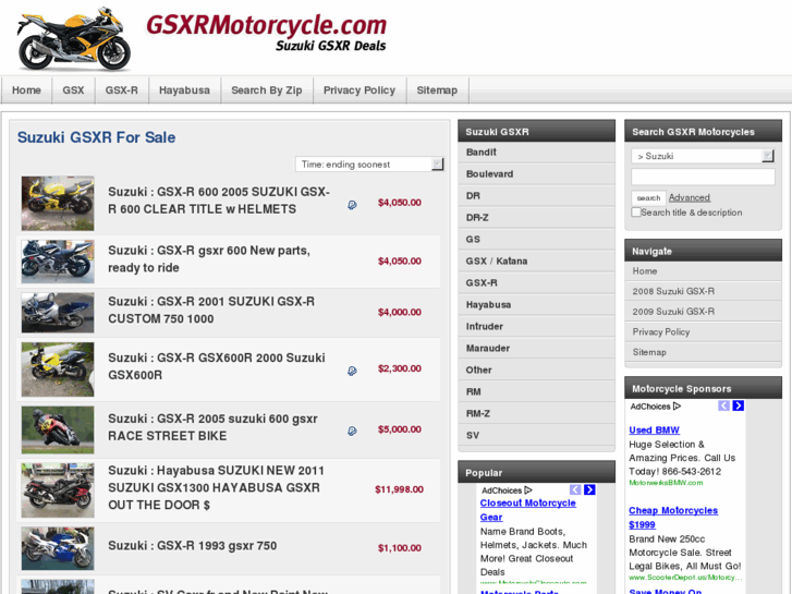 www.gsxrmotorcycle.com