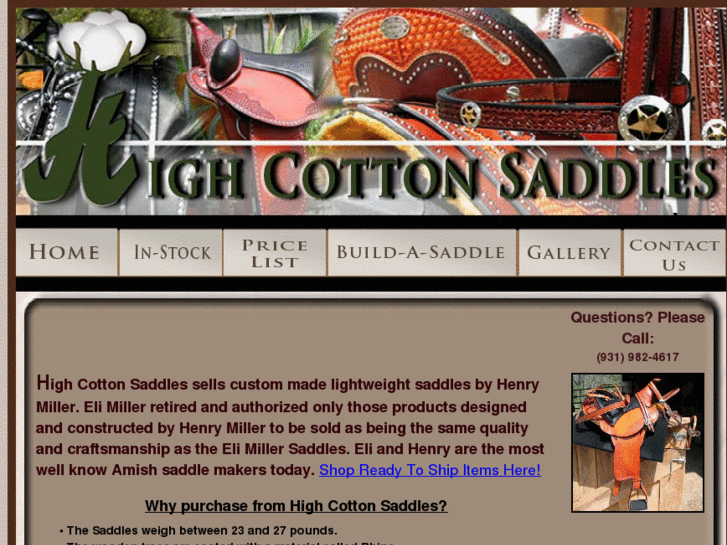 www.highcottonsaddles.com