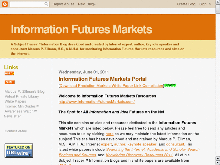 www.informationfuturesmarkets.com