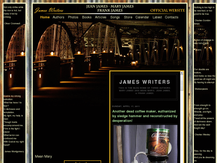 www.jameswriters.com