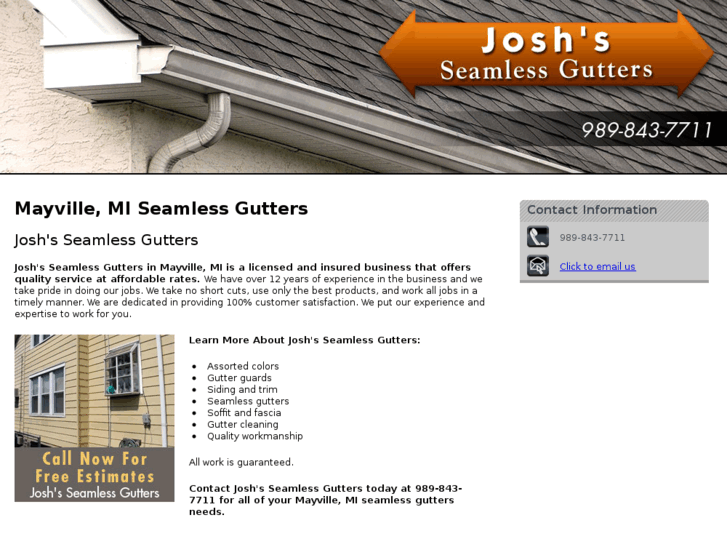 www.joshsseamlessgutters.com