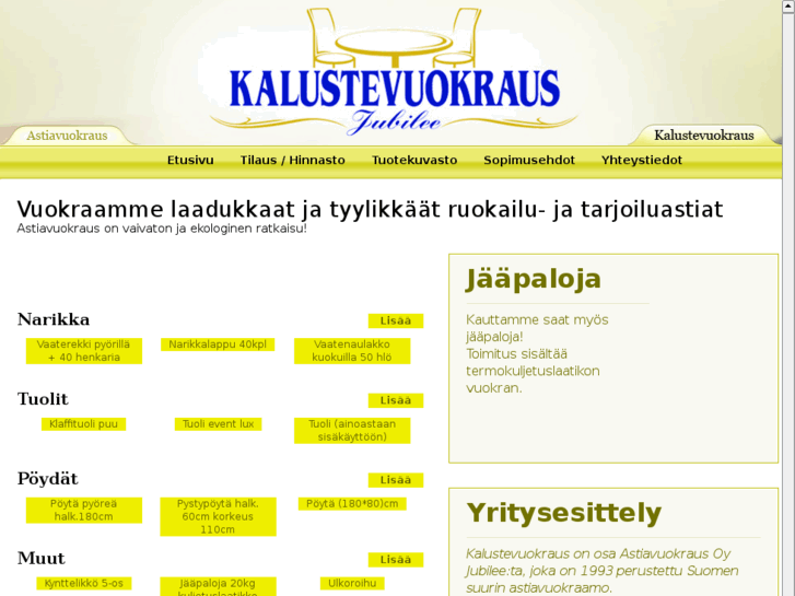 www.kalustevuokraus.com