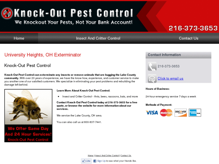 www.knock-outpestcontrol.com