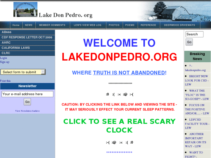 www.lakedonpedro.org