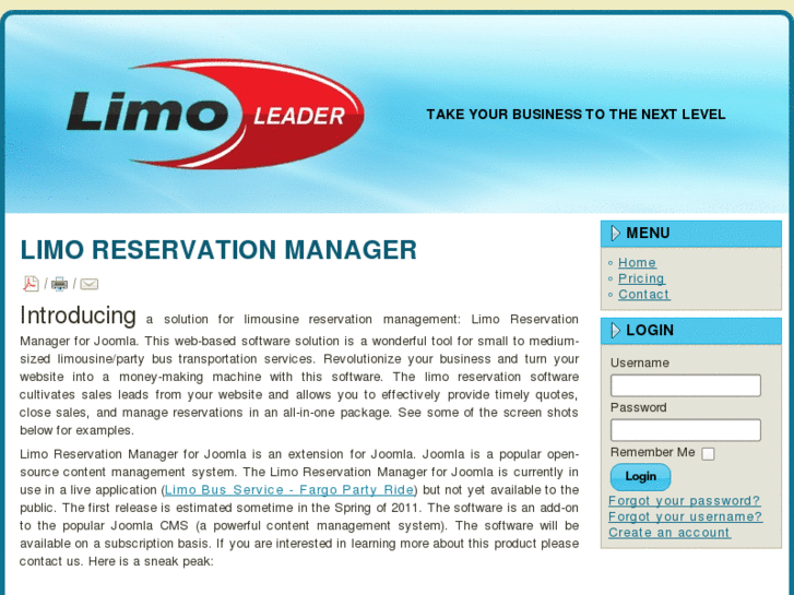 www.limoleader.com