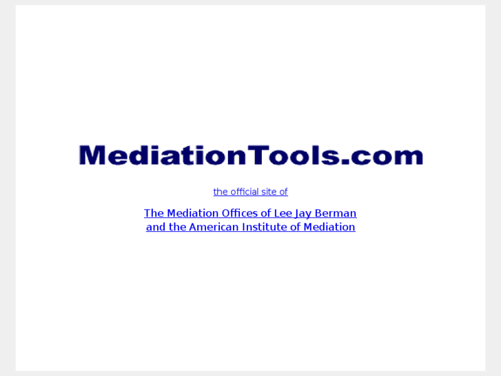 www.mediationtools.com