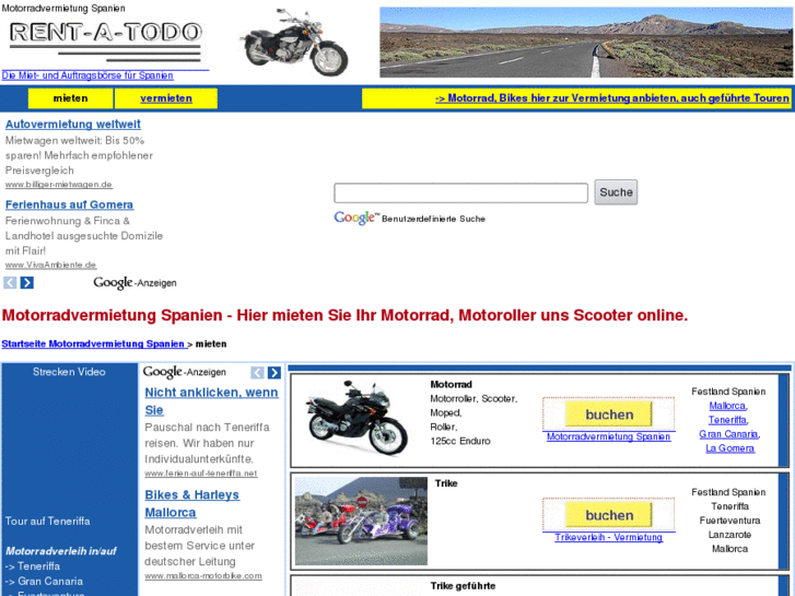 www.motorradvermietungspanien.com