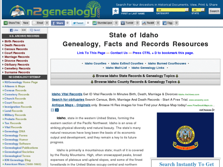 www.myidahogenealogy.com