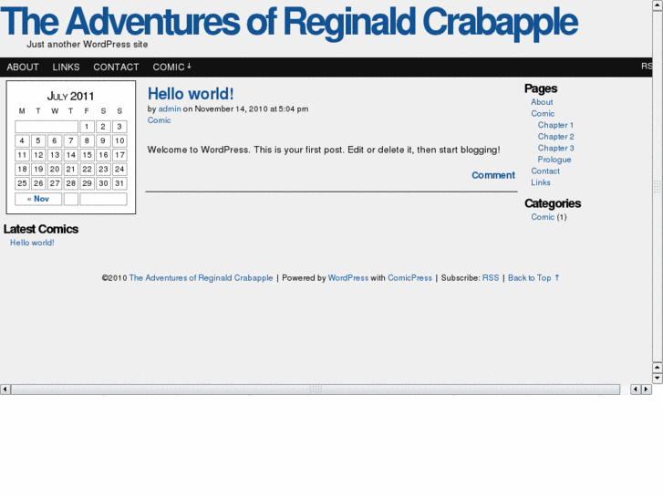 www.reginaldcrabapple.com