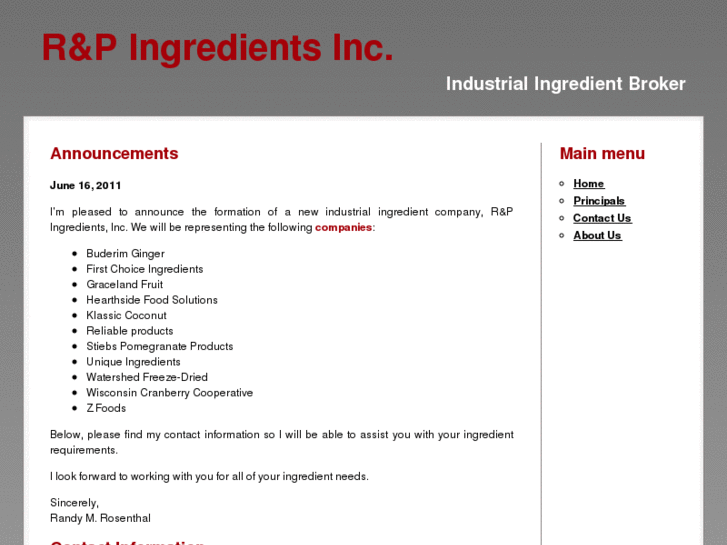 www.rpingredients.com