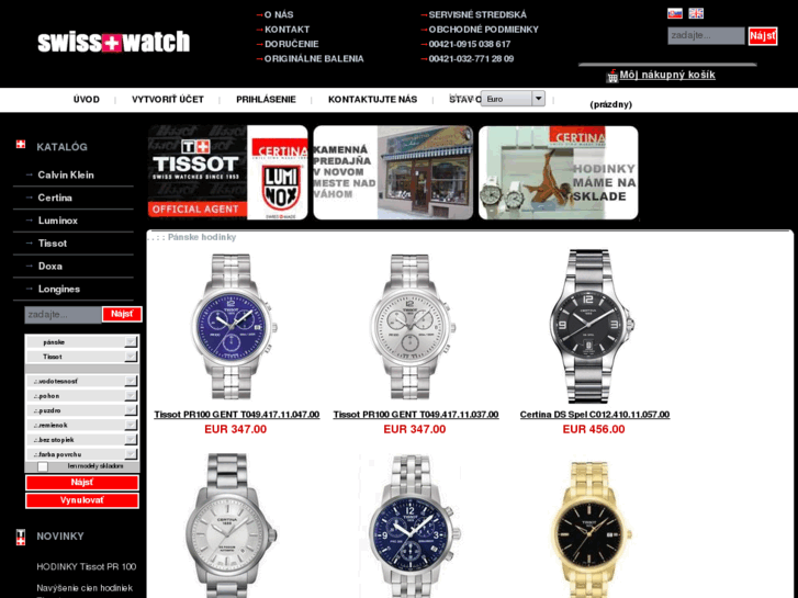 www.swisswatch.sk