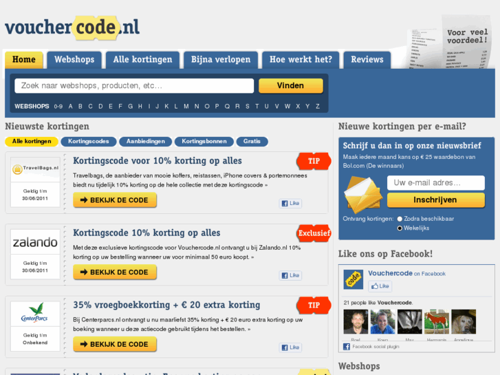 www.vouchercode.nl