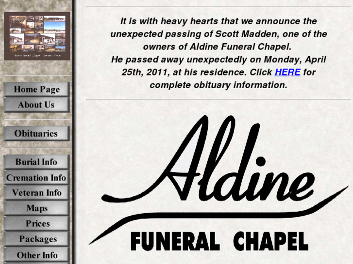 www.aldinefuneralchapel.com