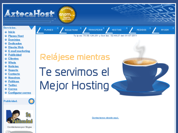 www.aztecahost.com.mx