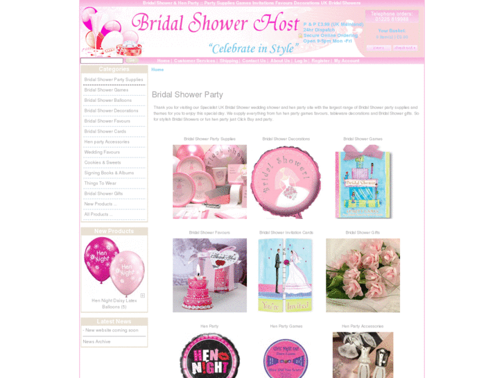 www.bridalshowerhost.co.uk