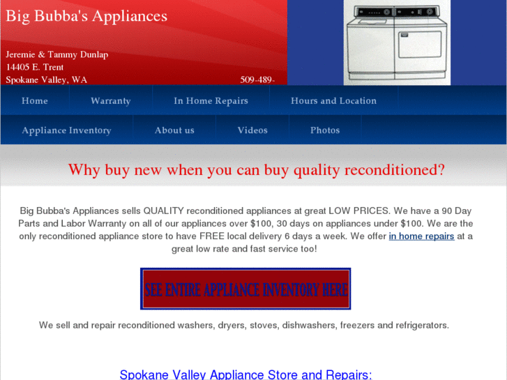 www.bubbasappliances.com