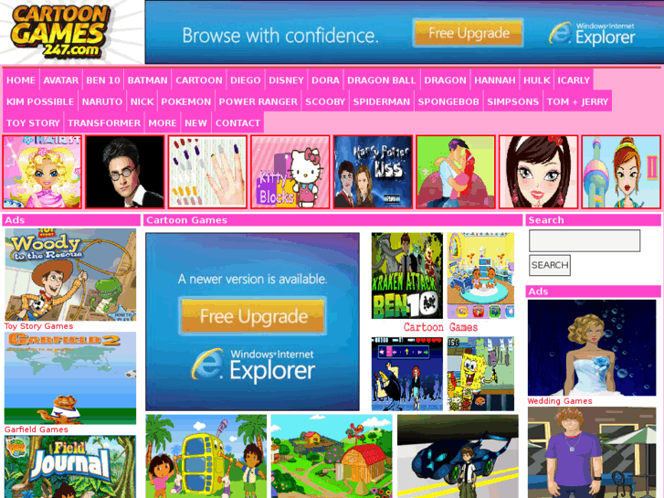 www.cartoongames247.com