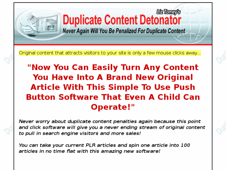 www.duplicatecontentmyth.info