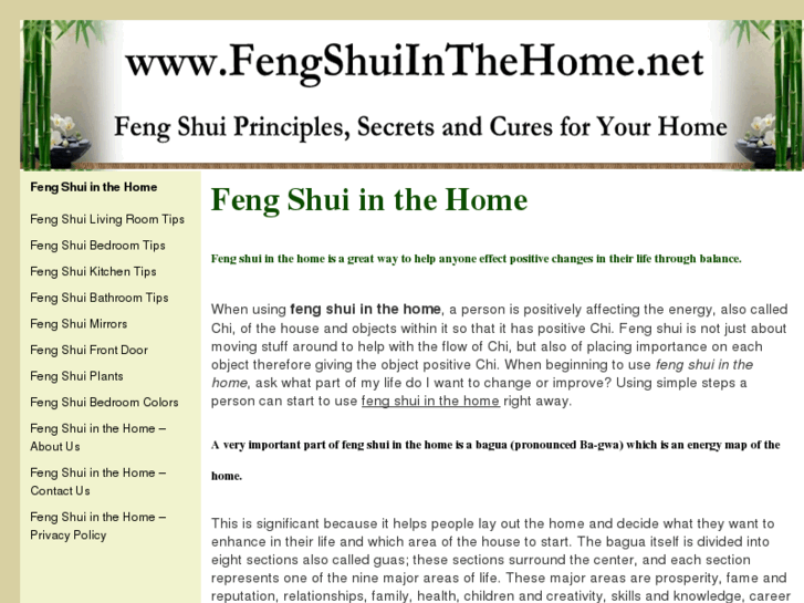 www.fengshuiinthehome.net