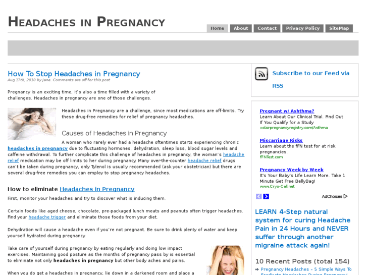 www.headachesinpregnancy.com