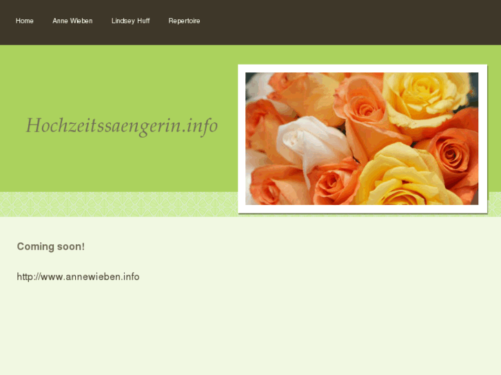 www.hochzeitssaengerin.info