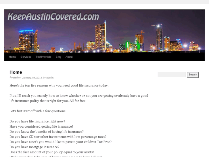 www.keepaustincovered.com