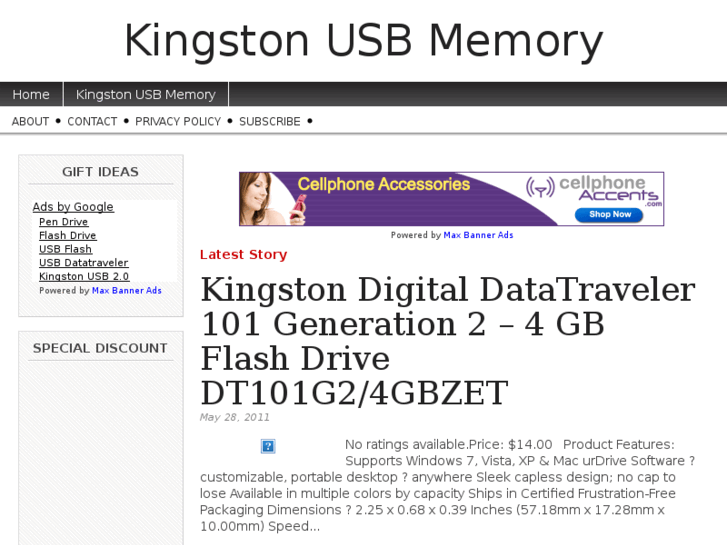 www.kingstonusbmemory.com