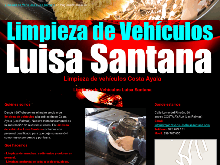 www.limpiezavehiculosluisasantana.com