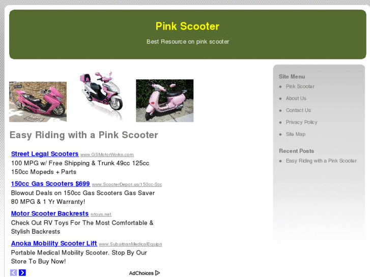 www.pinkscooter.net