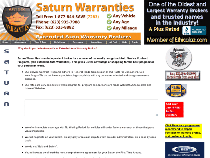 www.saturnwarranties.com