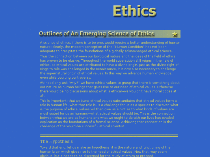 www.science-of-ethics.com