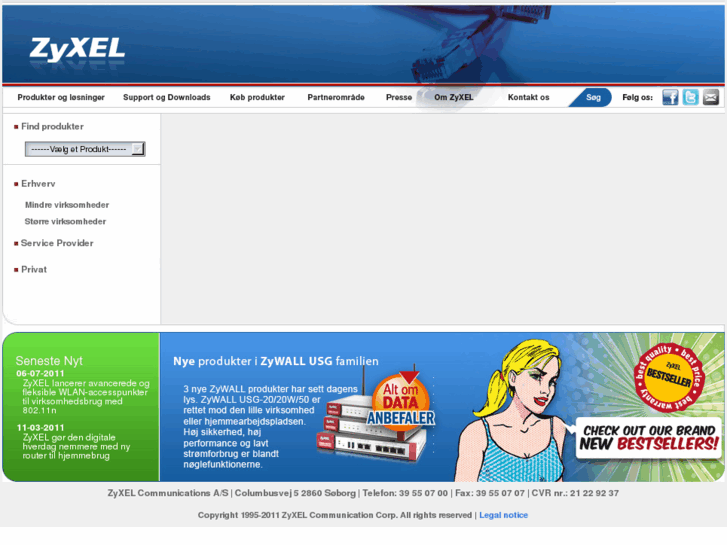 www.zyxel.dk