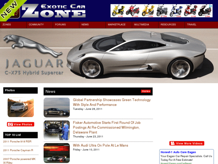 www.exoticcarzone.com