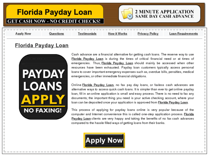 www.florida-paydayloan.com