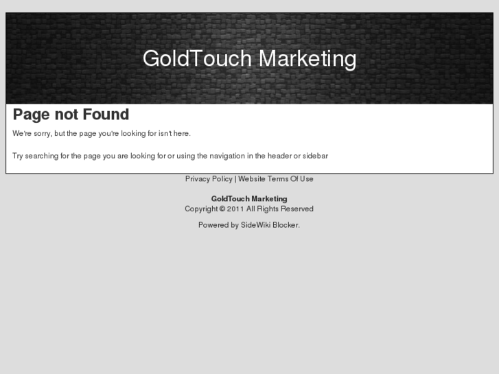 www.goldtouchmarketing.com