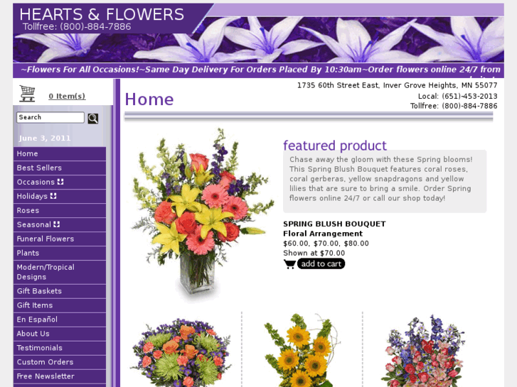 www.heartsandflowersmn.com