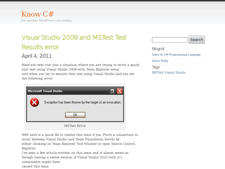 www.knowcsharp.com