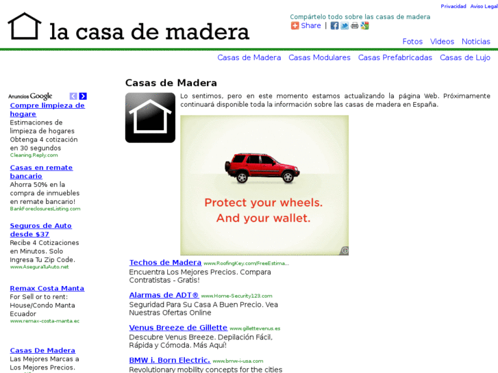 www.lacasademadera.com