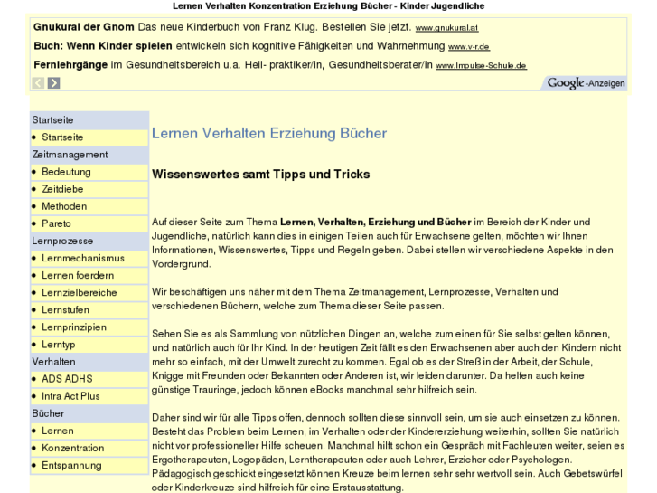 www.lernen-verhalten-buecher.de