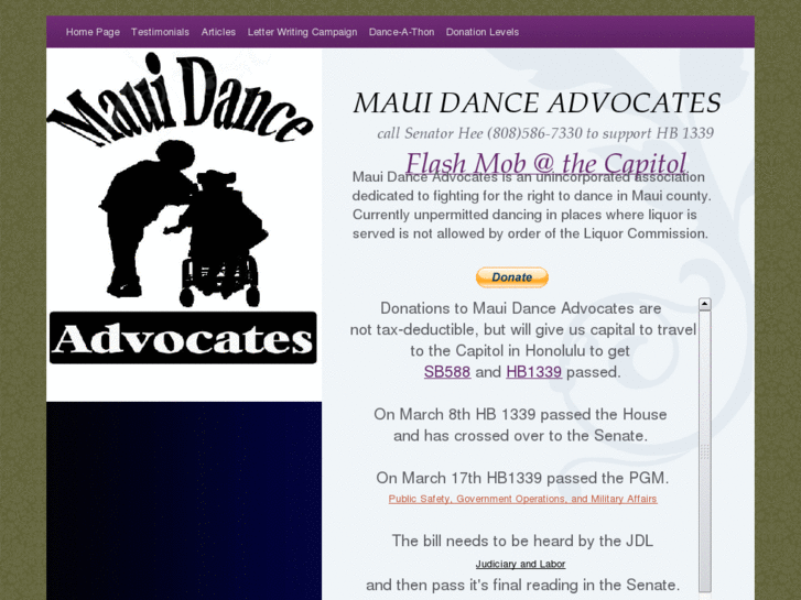 www.mauidanceadvocates.com