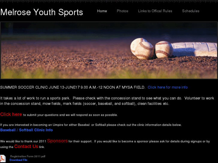 www.melroseyouthsports.com