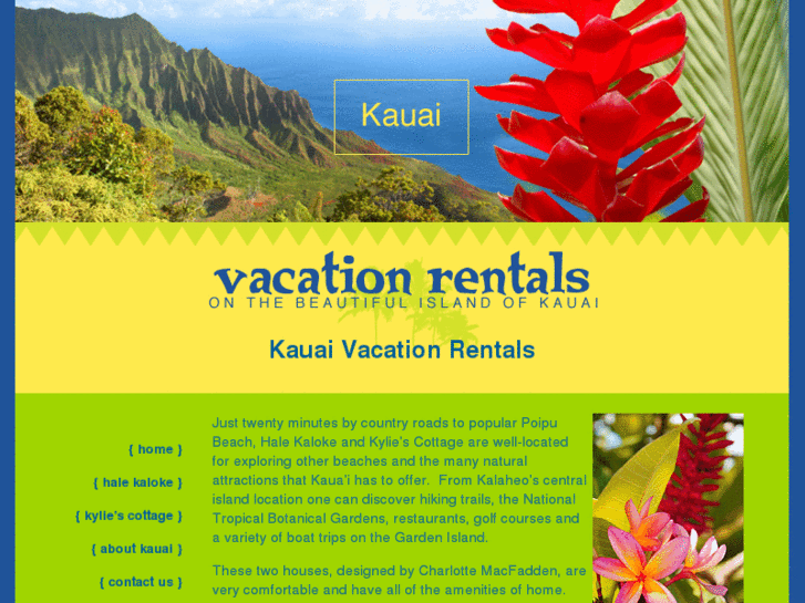 www.mykauaivacationrentals.com